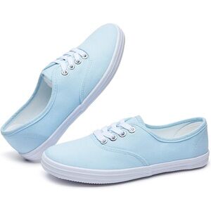 NEW Light Blue Canvas Sneakers